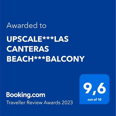 Apartment Upscale Canteras Balcony